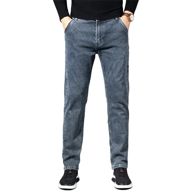 RENVO Classic Straight Denim