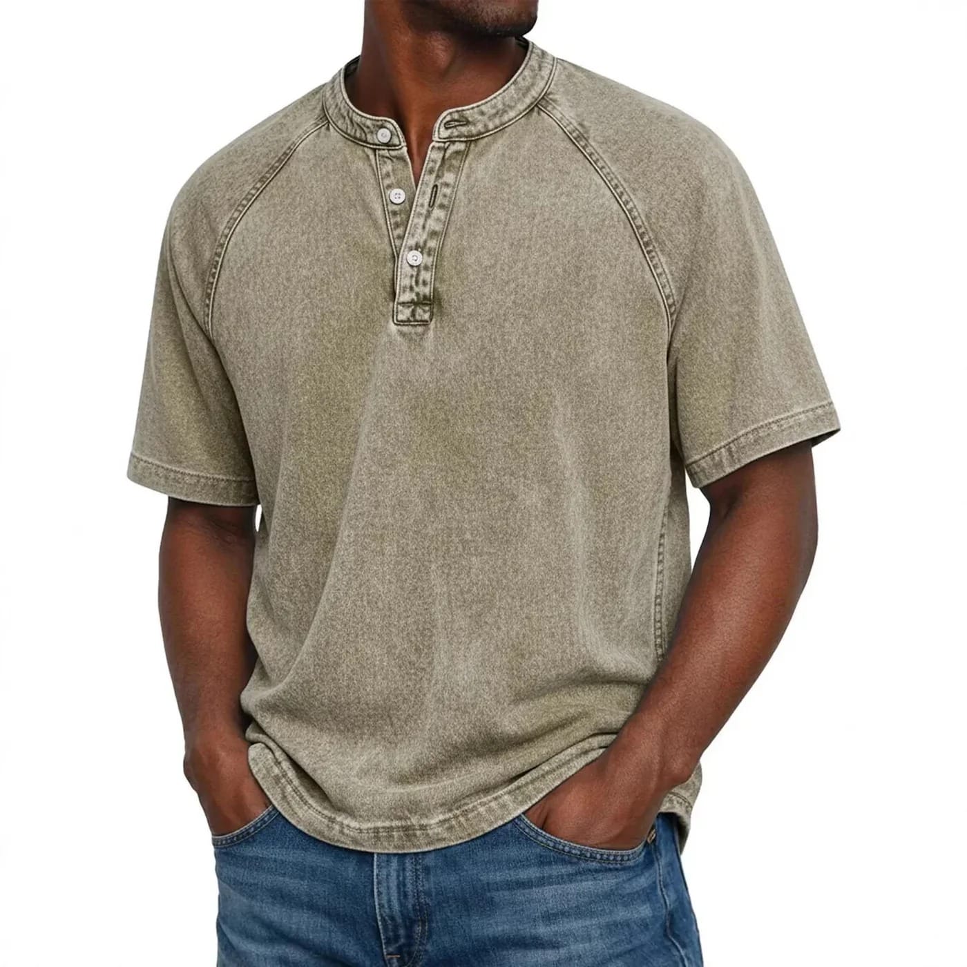 RENVO Hudson Vintage Henley